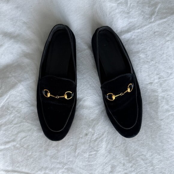Gucci Horsebit Velvet Loafers - Picture 7 of 7